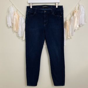 LIVERPOOL The Hugger Skinny Jeans Dark Wash